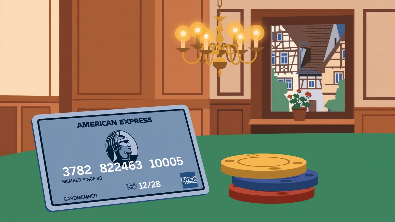 Online-Casino mit American Express: sicher einzahlen